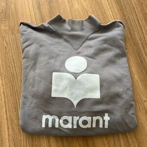 Isabel Marant Gray Turtleneck Sweater